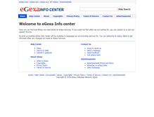 Tablet Screenshot of info.egexa.com
